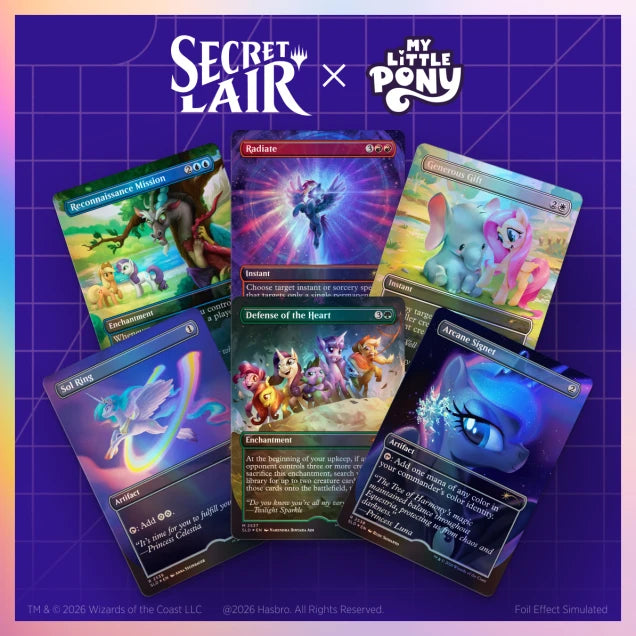 Secret Lair x My Little Pony: Friendship is Magic