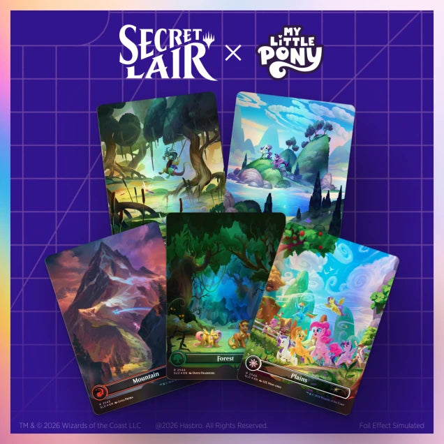 Secret Lair x My Little Pony: The Lands of Equestria